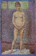 Georges Seurat Model oil painting on canvas